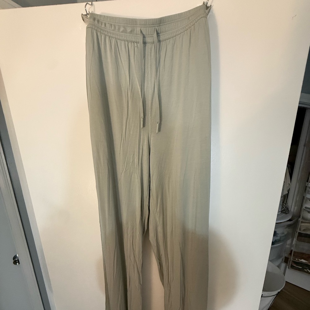 lululemon athletica Sage Green Flare Pants